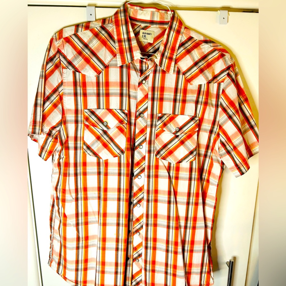 Short Sleeve Pearl Snap Western Shirt